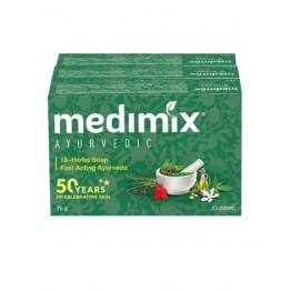 Medimix Ayurvedic Classic 18 Herbs Soap 3 X 75gm